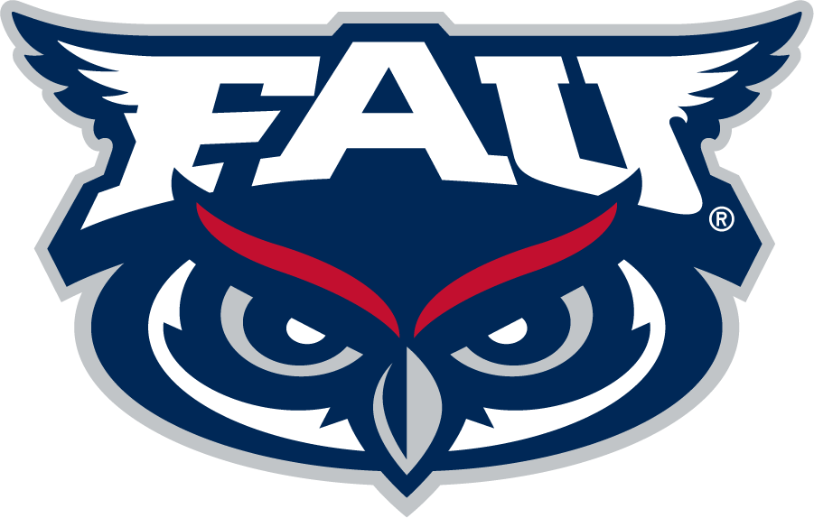 Florida Atlantic Owls 2018-Pres Primary Logo diy iron on heat transfer